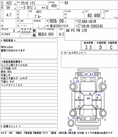 MITSUBISHI TOWN BOX