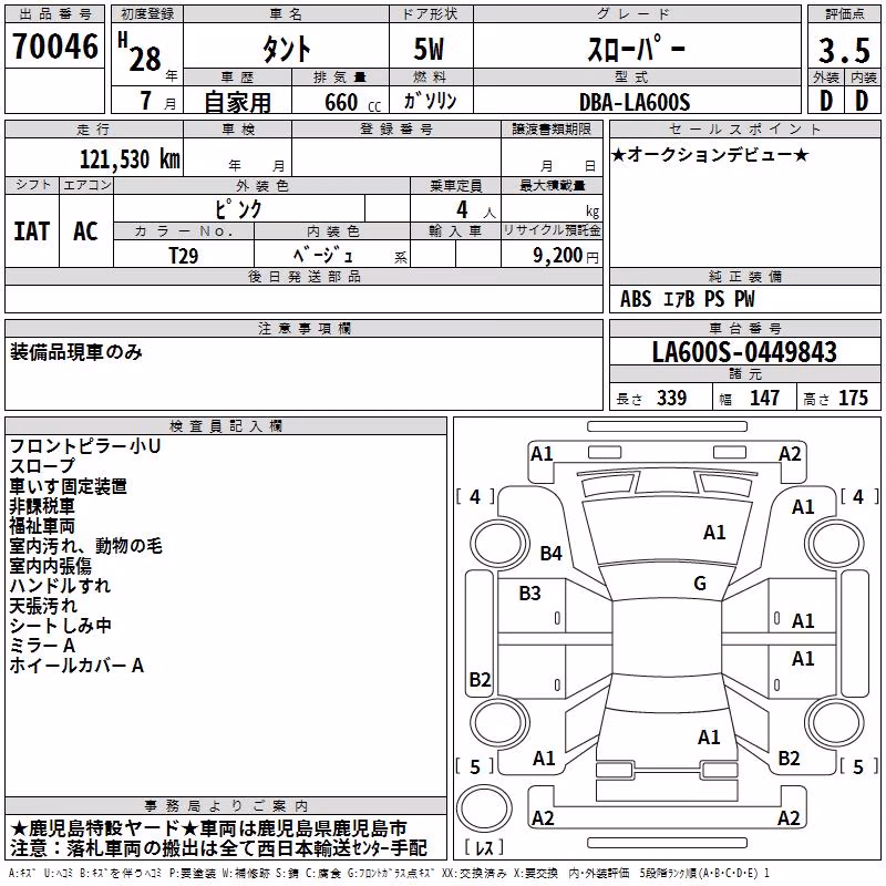 DAIHATSU TANTO