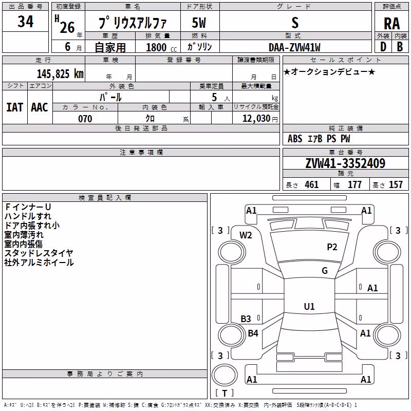 TOYOTA PRIUS ALPHA