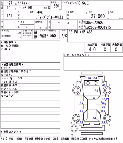 DAIHATSU CAST