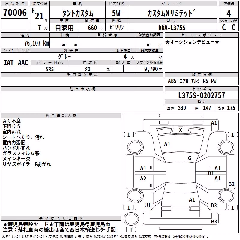 DAIHATSU TANTO