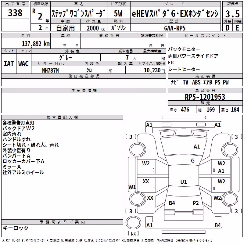 HONDA STEPWGN