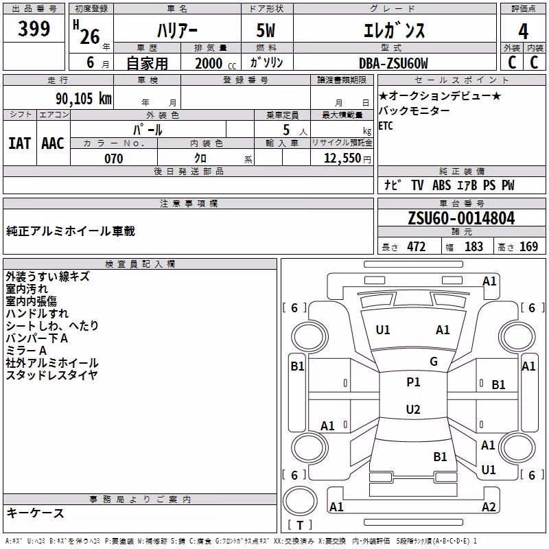 TOYOTA HARRIER
