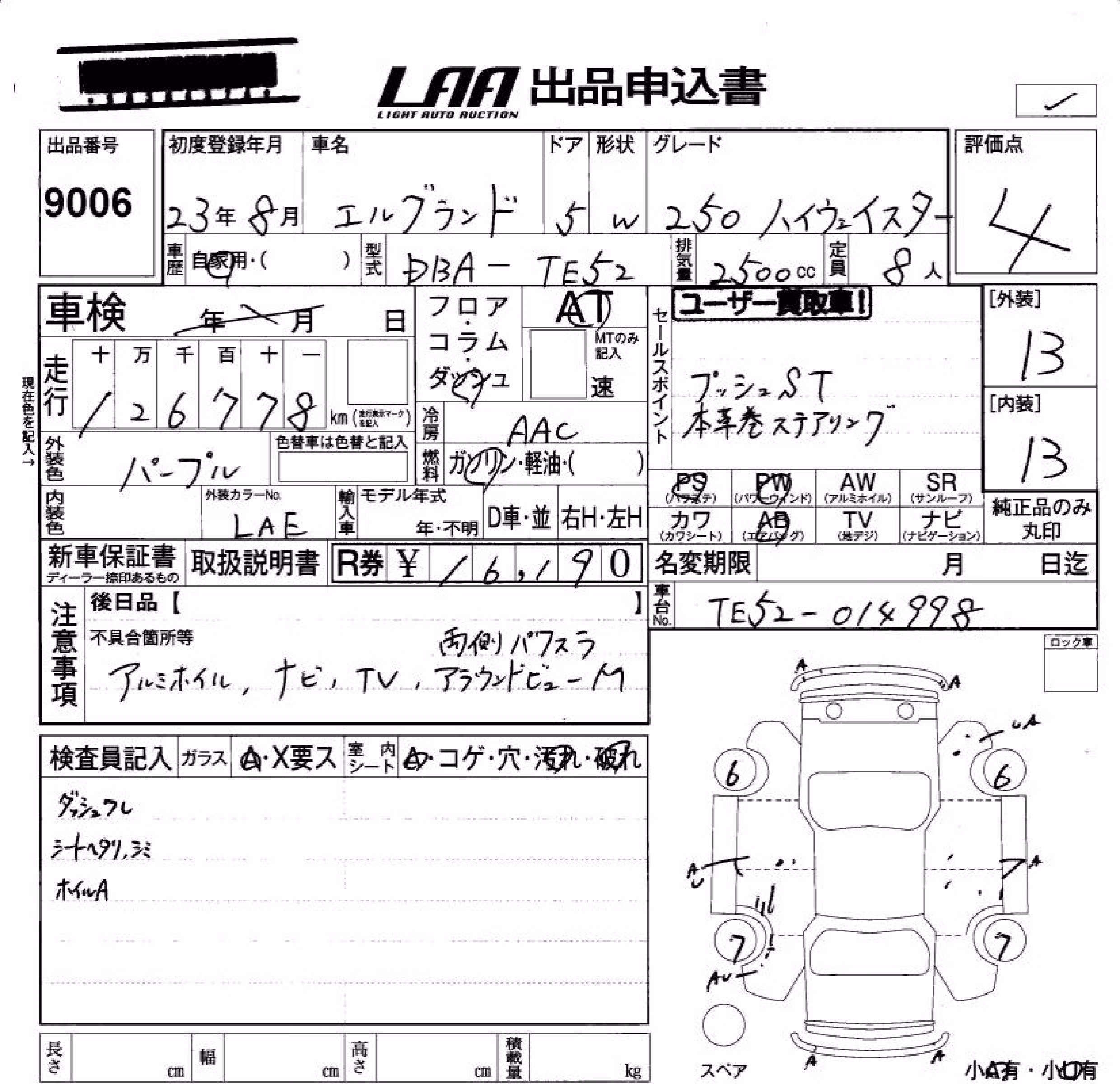 NISSAN ELGRAND