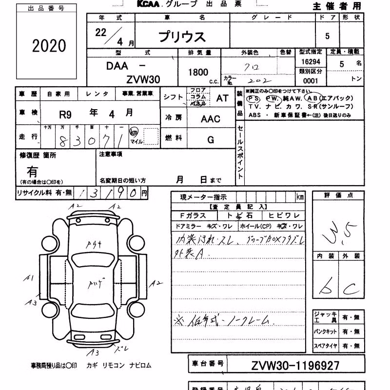 TOYOTA PRIUS