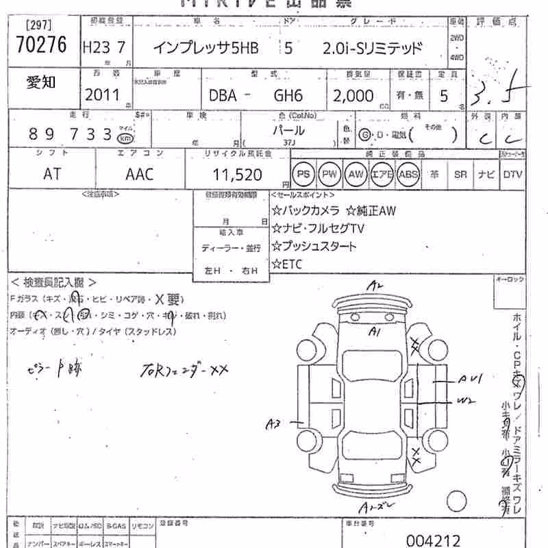 SUBARU IMPREZA