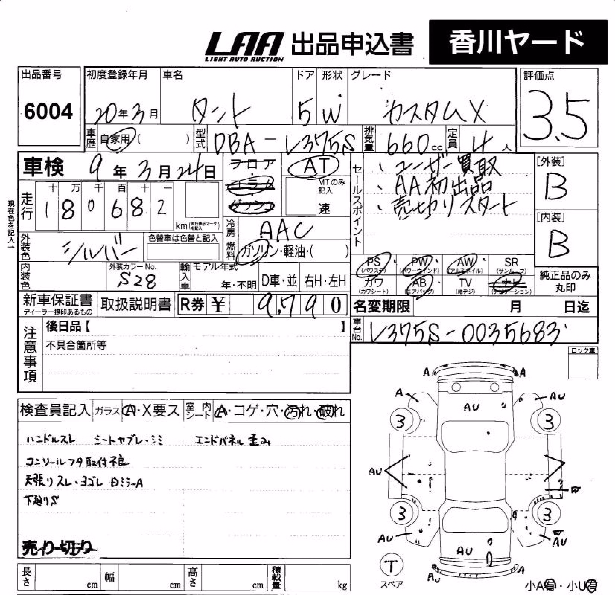 DAIHATSU TANTO