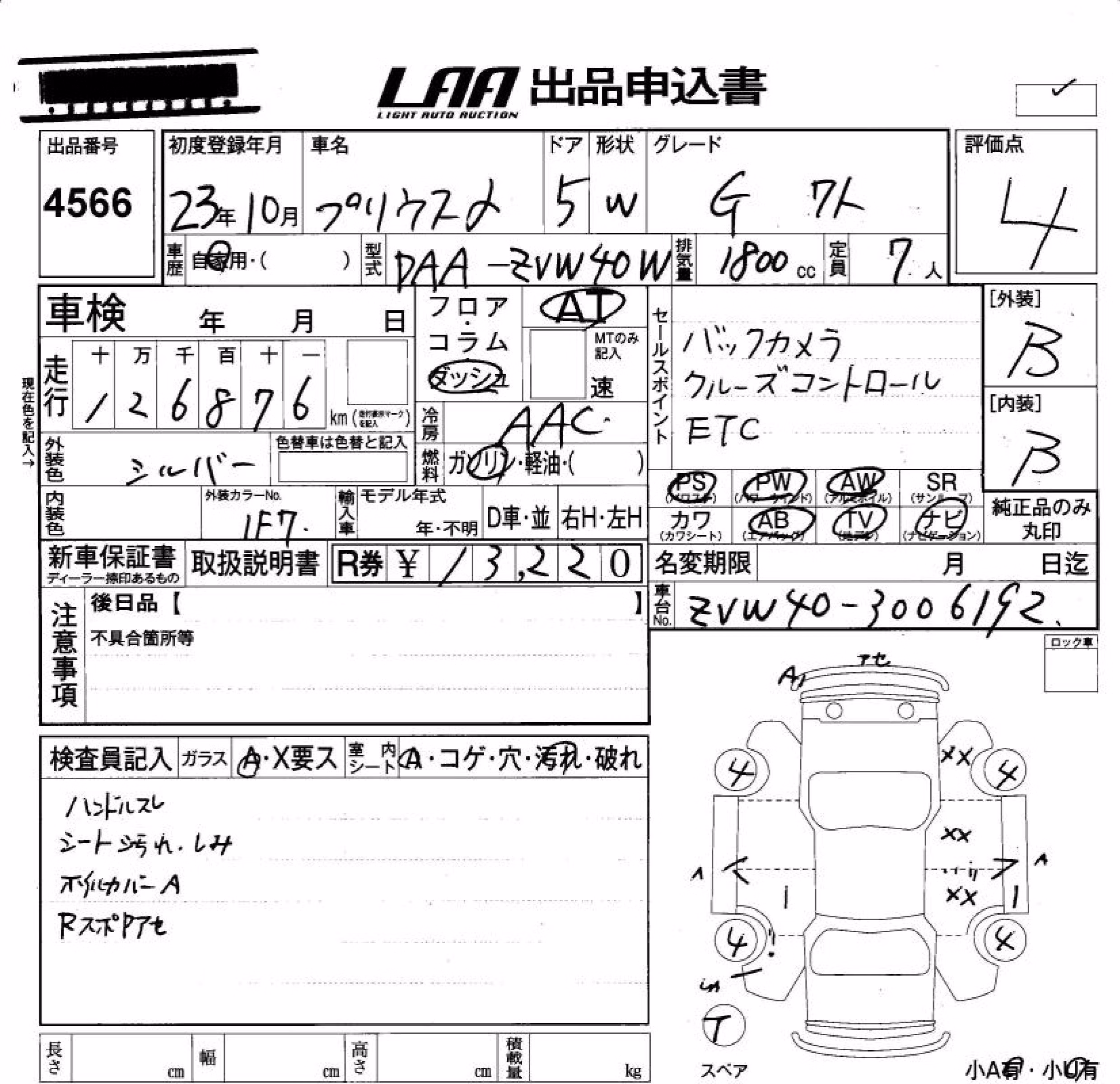 TOYOTA PRIUS ALPHA