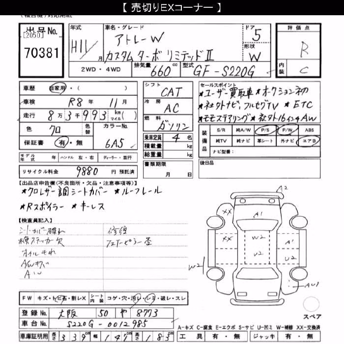 DAIHATSU ATRAI
