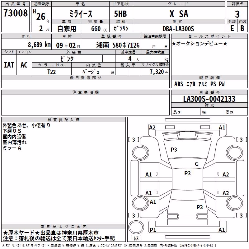 DAIHATSU MIRA E:S