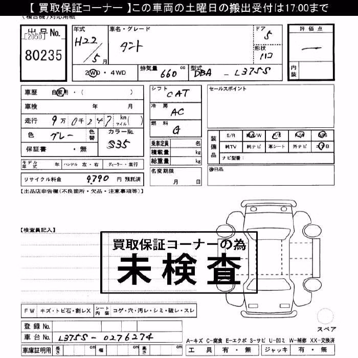 DAIHATSU TANTO