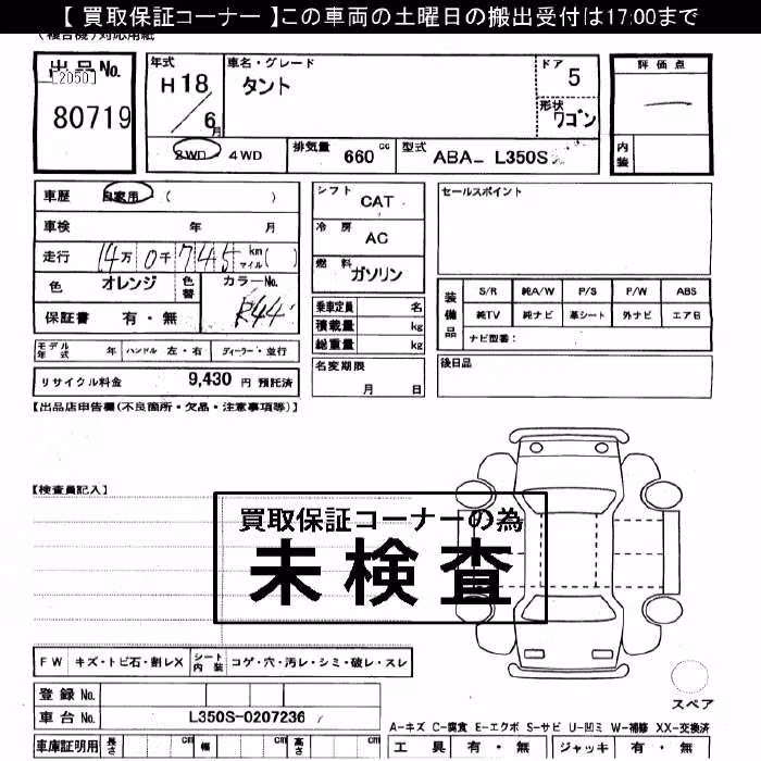 DAIHATSU TANTO