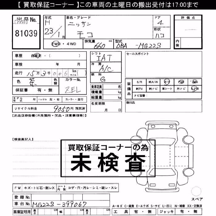 NISSAN MOCO