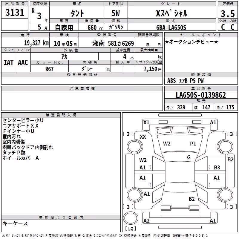 DAIHATSU TANTO