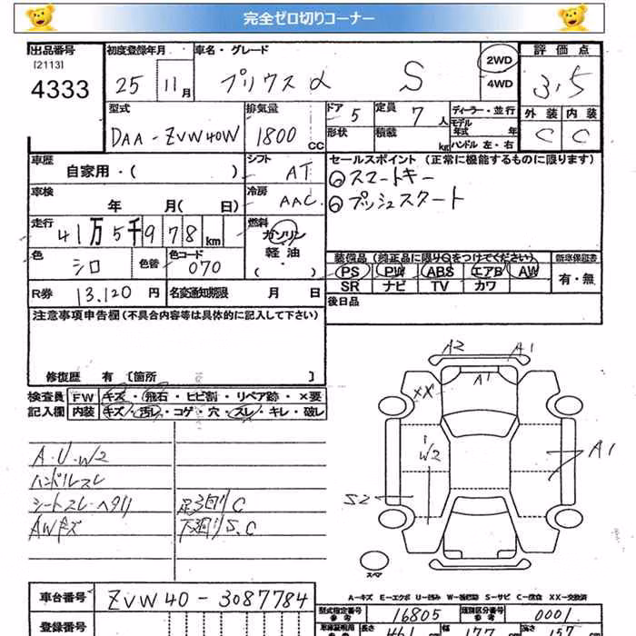 TOYOTA PRIUS ALPHA