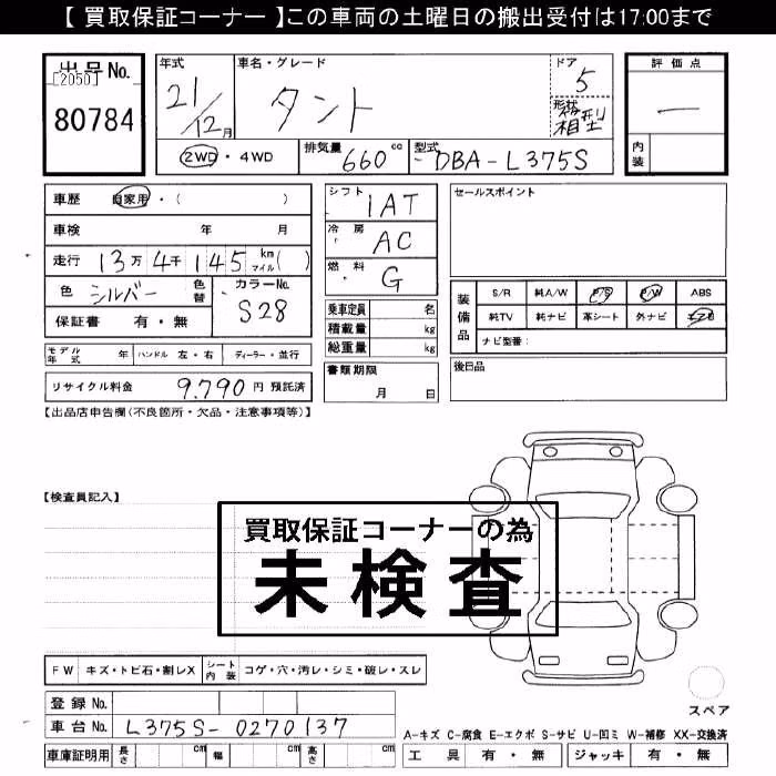 DAIHATSU TANTO