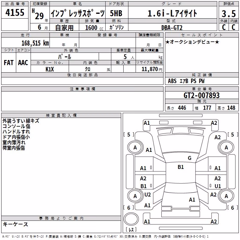 SUBARU IMPREZA