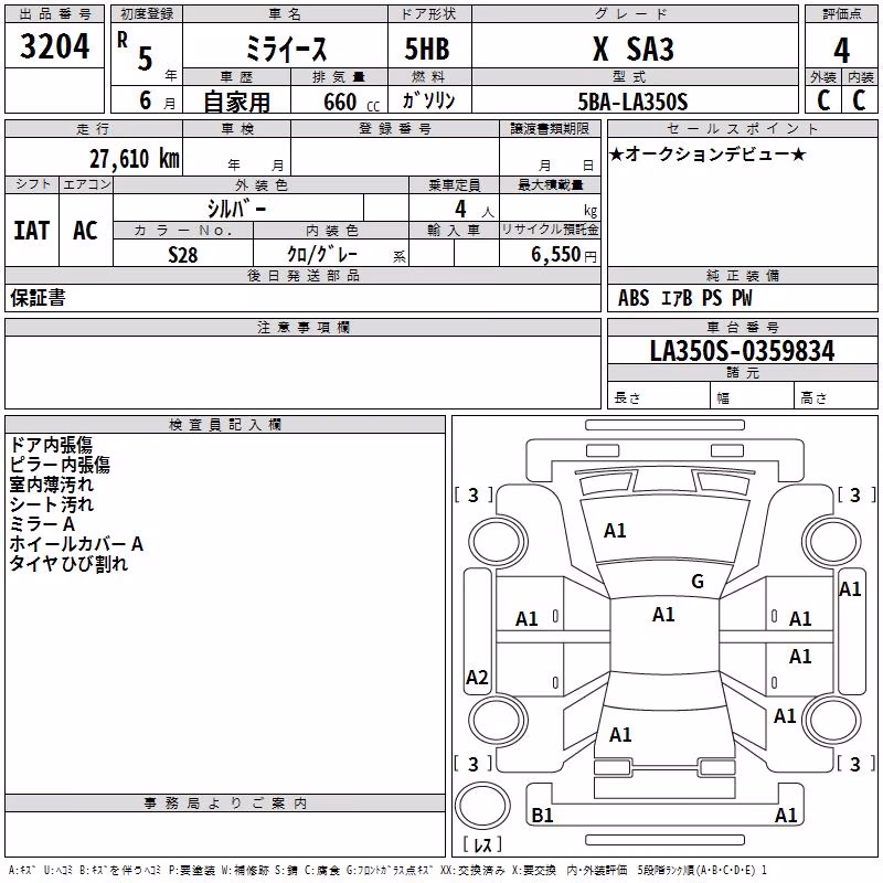 DAIHATSU MIRA E:S