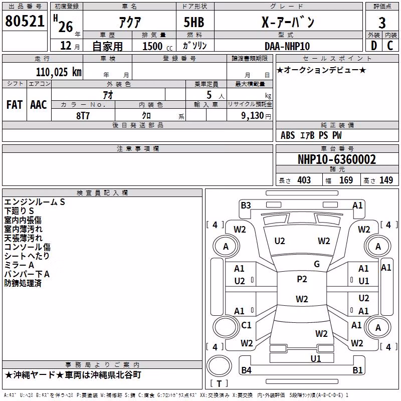 TOYOTA AQUA
