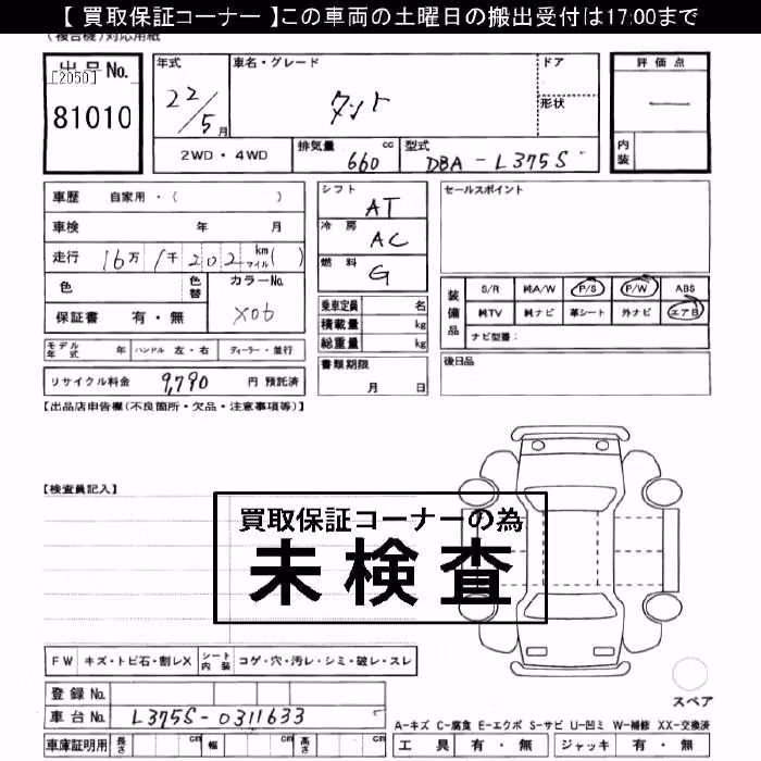 DAIHATSU TANTO