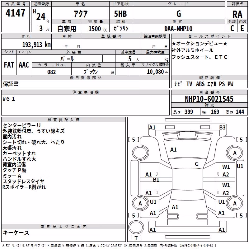 TOYOTA AQUA