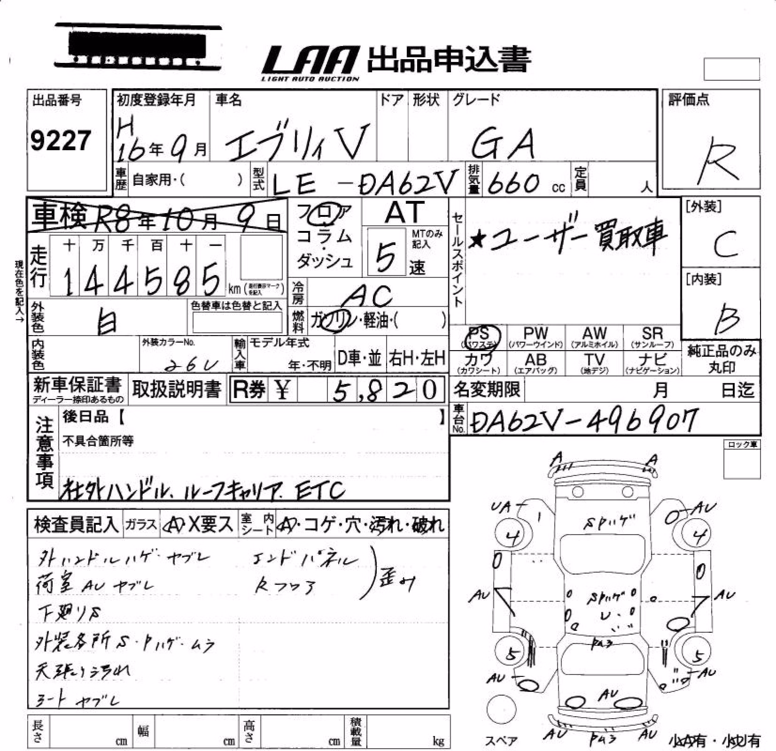 SUZUKI EVERY