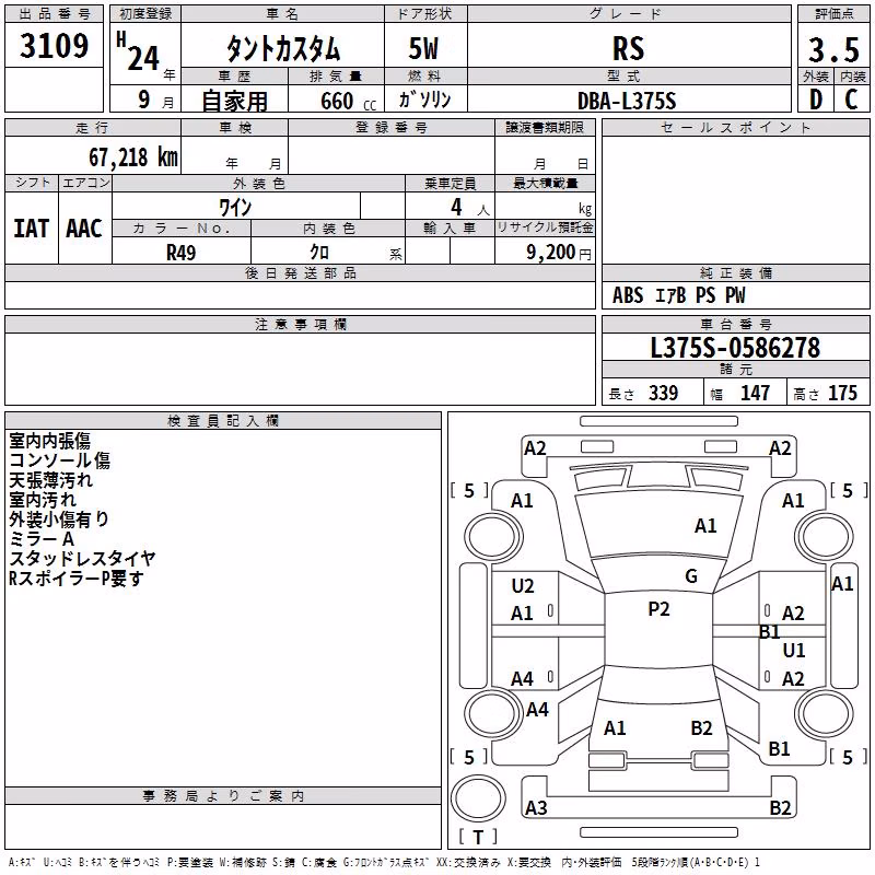 DAIHATSU TANTO