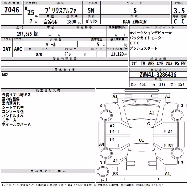 TOYOTA PRIUS ALPHA