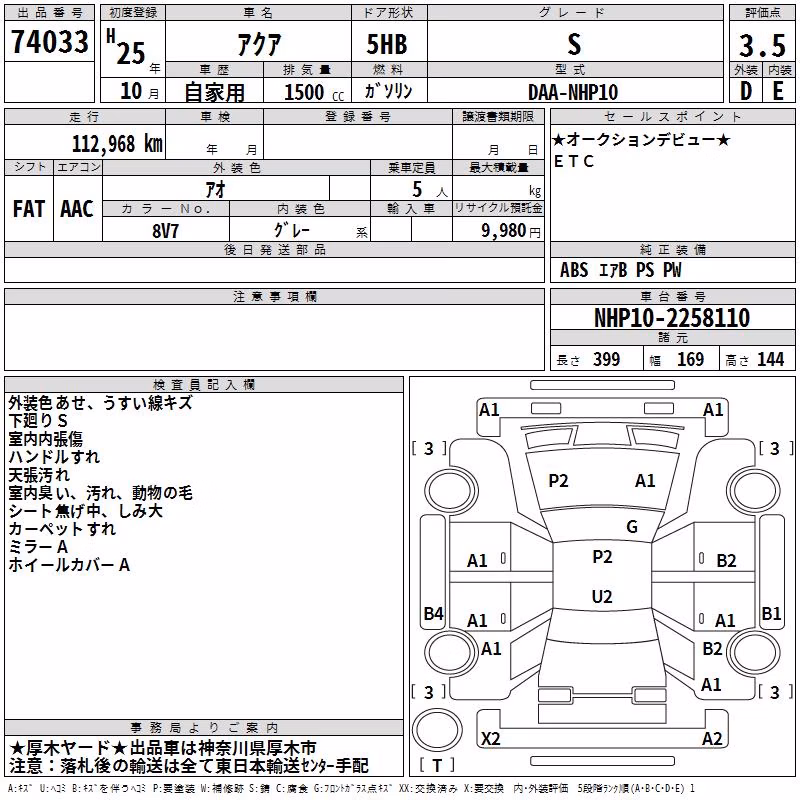 TOYOTA AQUA