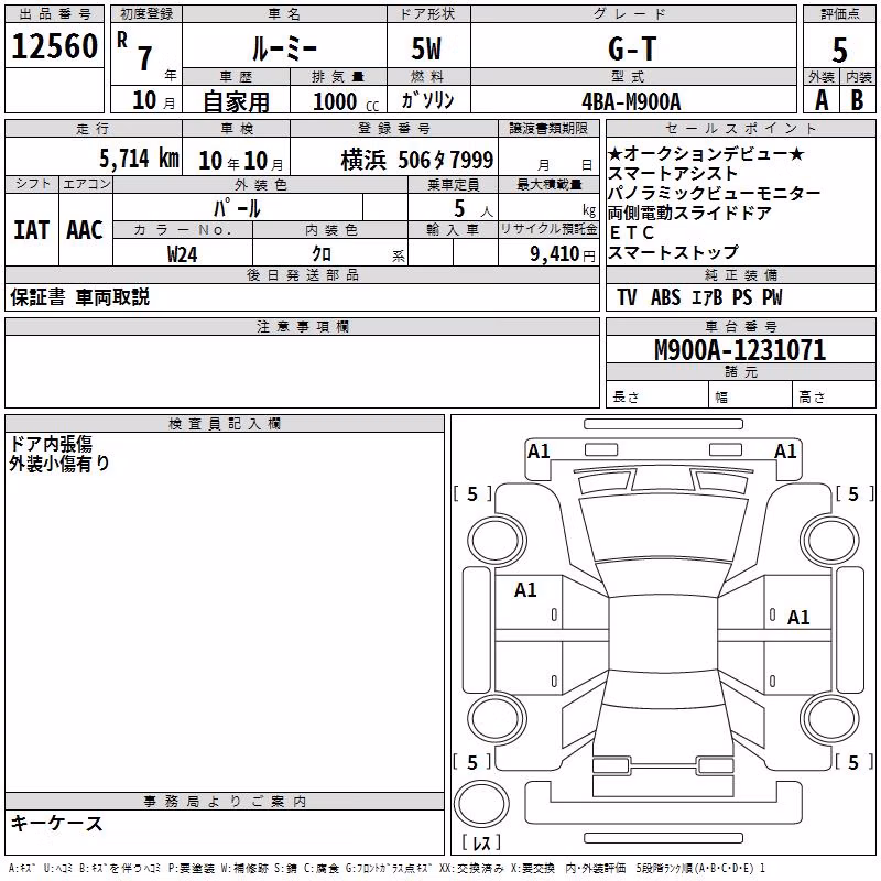 TOYOTA ROOMY
