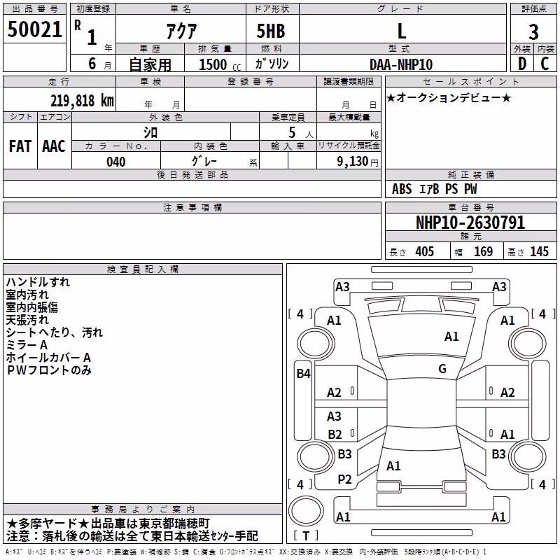 TOYOTA AQUA