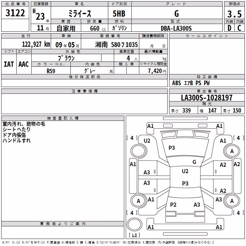 DAIHATSU MIRA E:S
