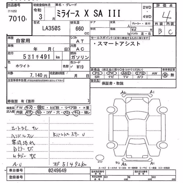 DAIHATSU MIRA E:S