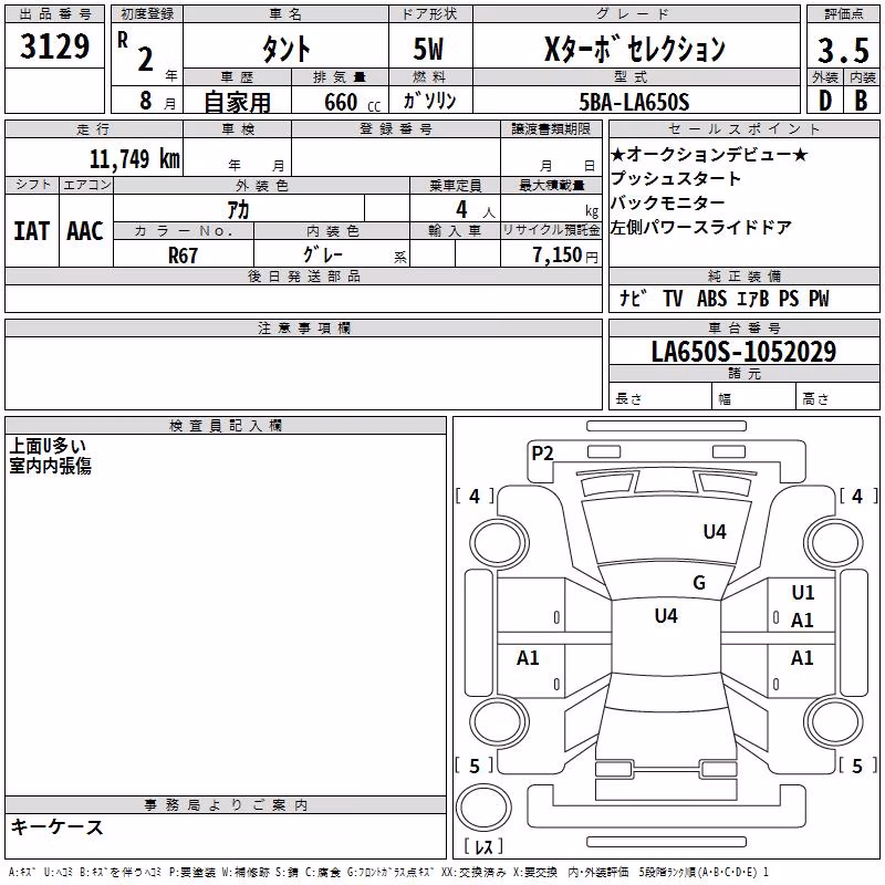 DAIHATSU TANTO