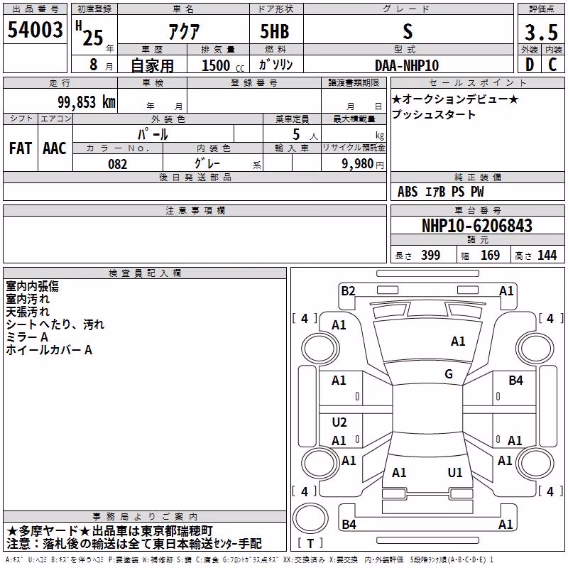 TOYOTA AQUA