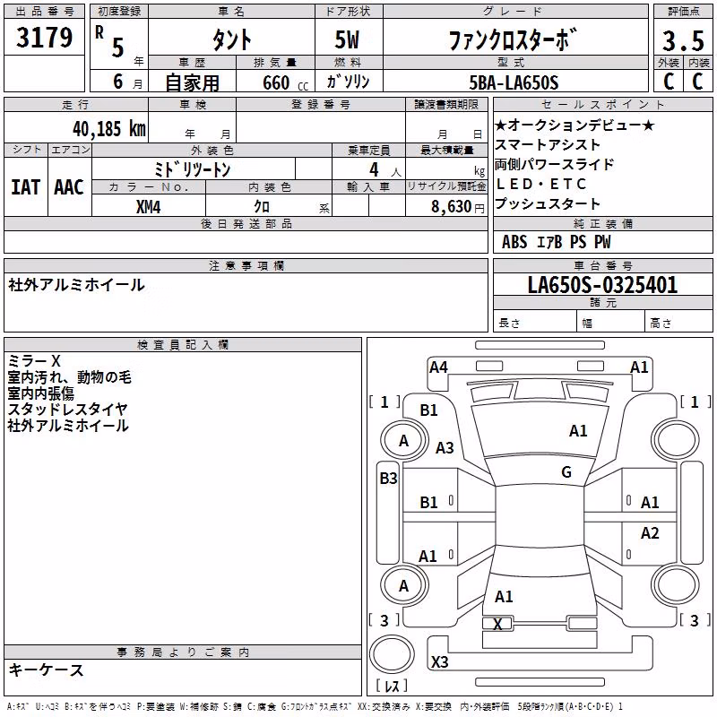DAIHATSU TANTO