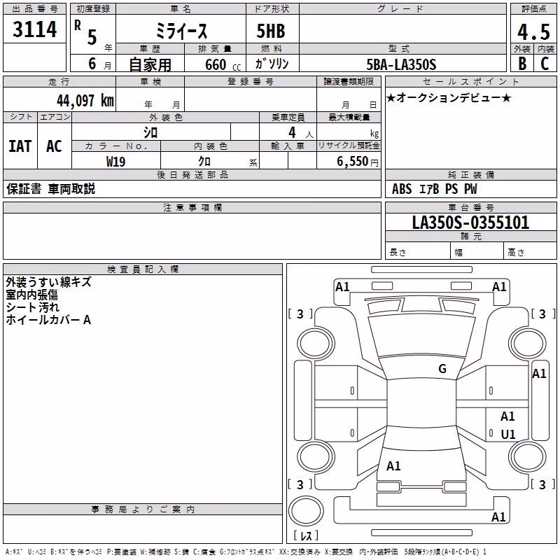 DAIHATSU MIRA E:S