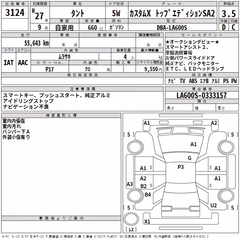 DAIHATSU TANTO