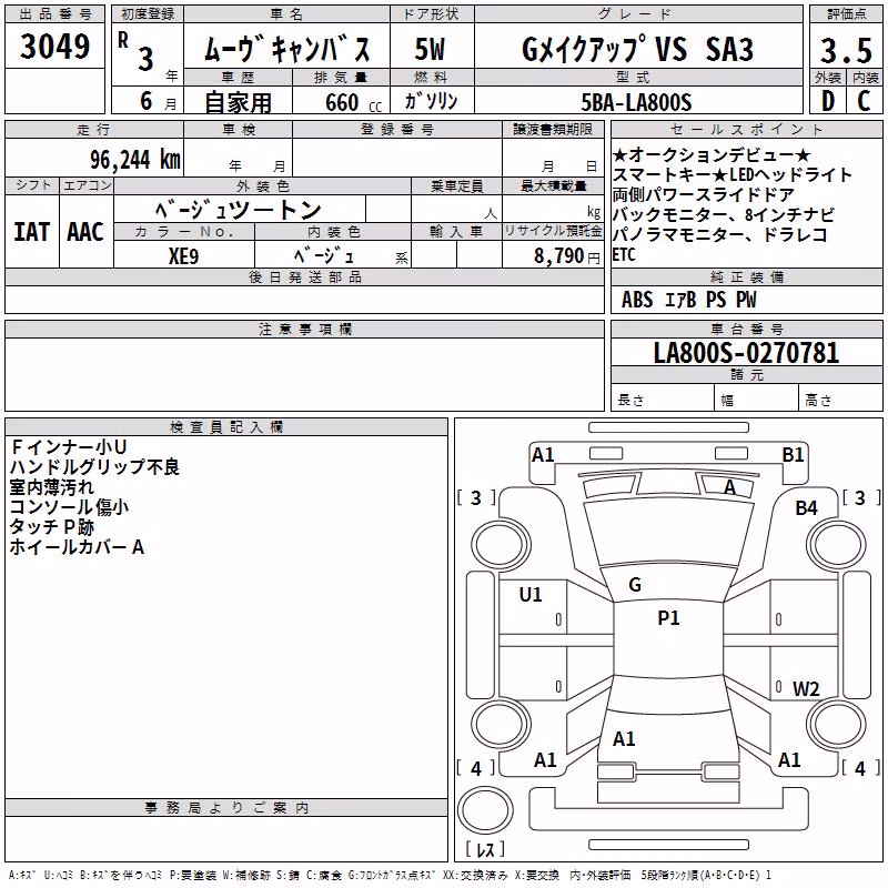 DAIHATSU MOVE CANBUS