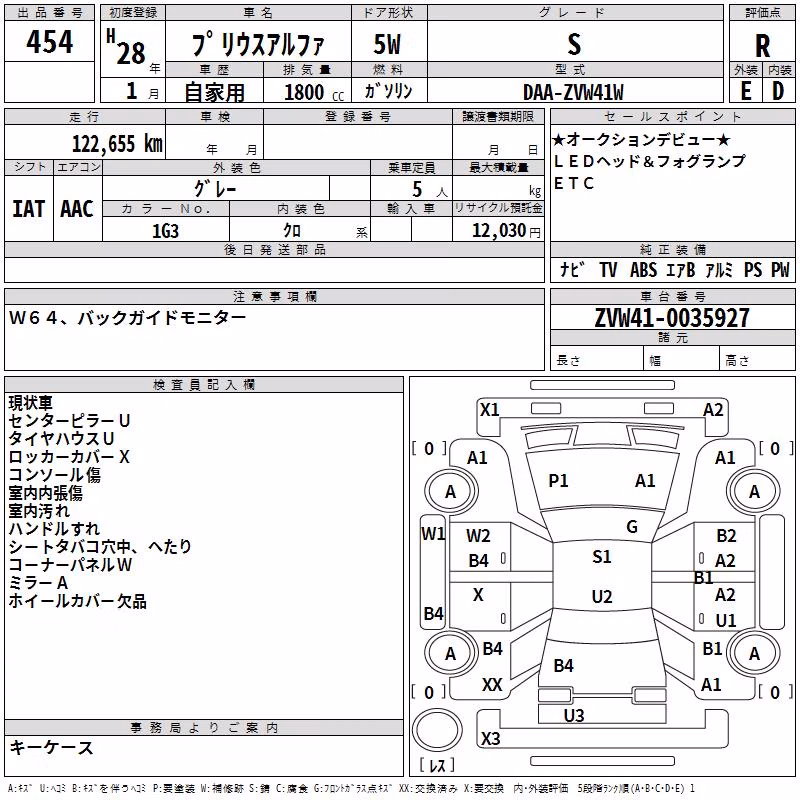 TOYOTA PRIUS ALPHA