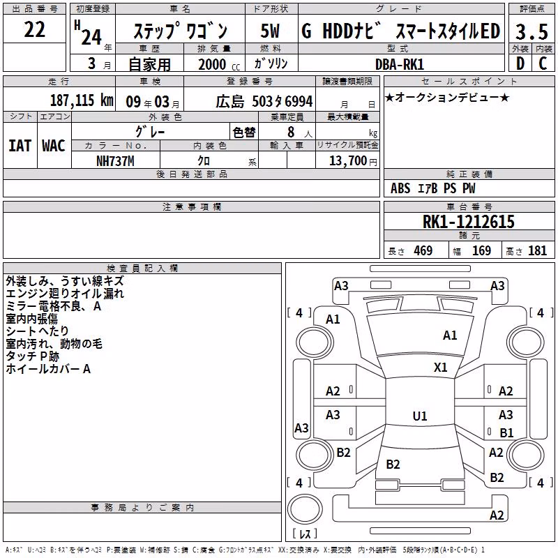 HONDA STEPWGN
