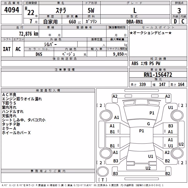 SUBARU STELLA