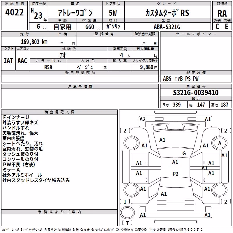 DAIHATSU ATRAI