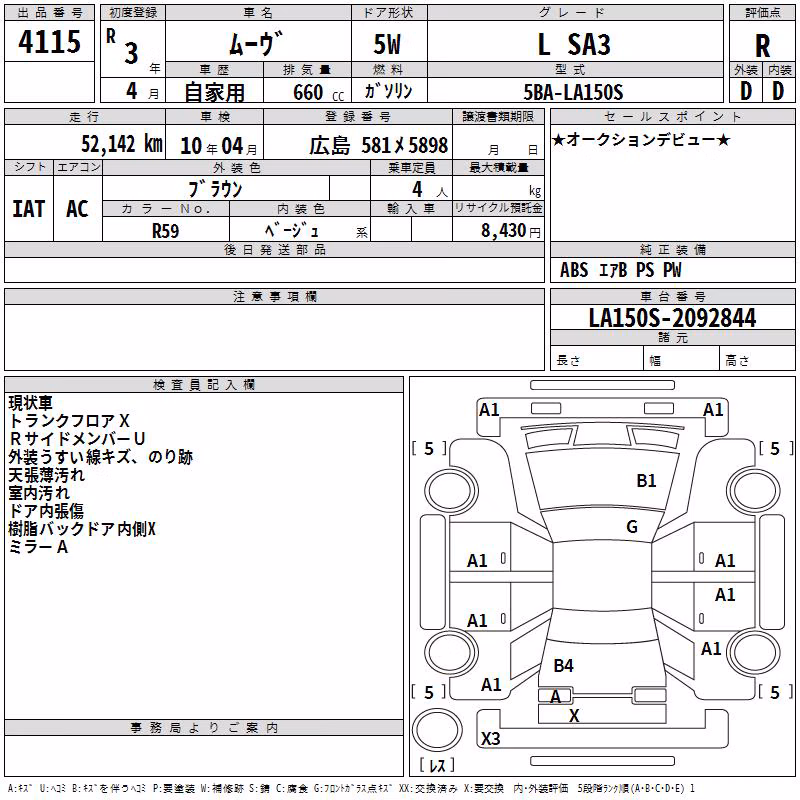 DAIHATSU MOVE