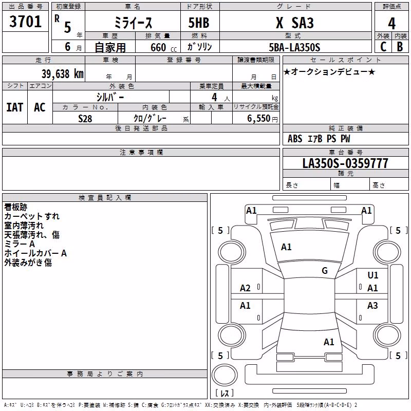 DAIHATSU MIRA E:S
