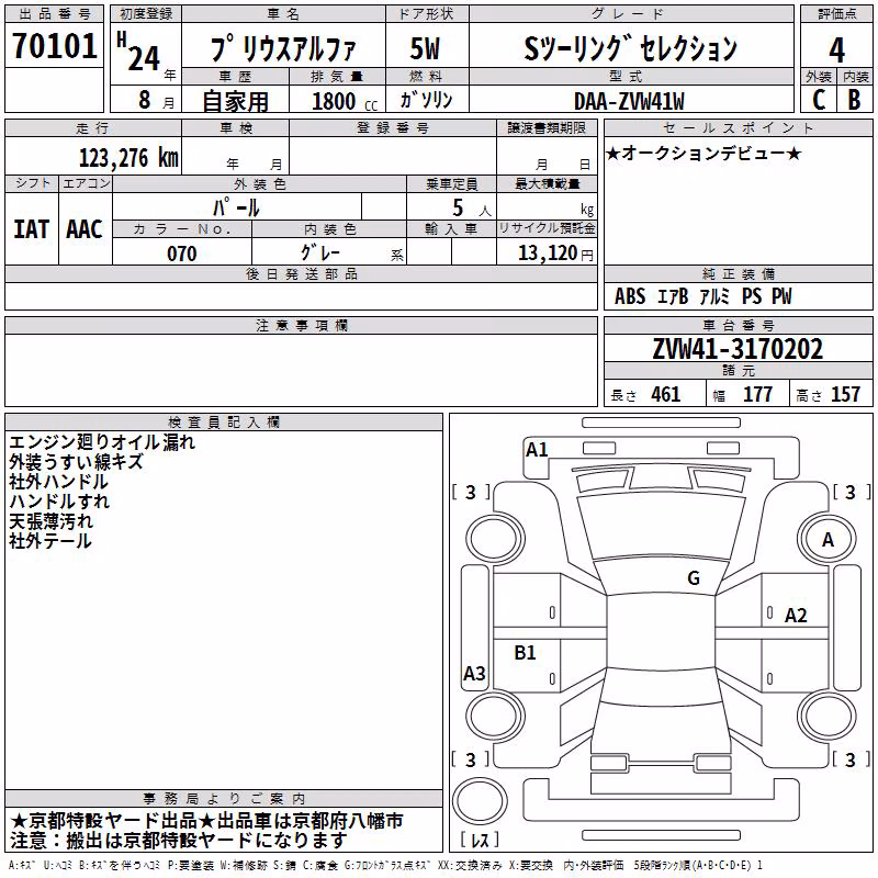 TOYOTA PRIUS ALPHA