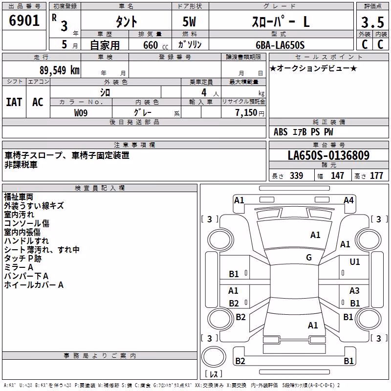 DAIHATSU TANTO