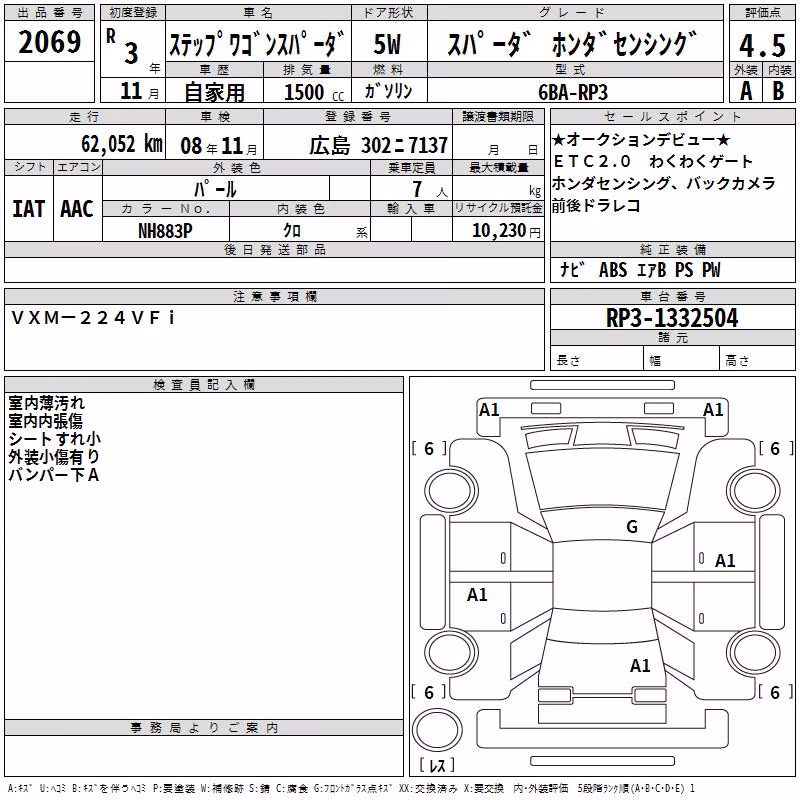 HONDA STEPWGN