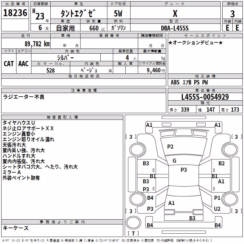DAIHATSU TANTO EXE
