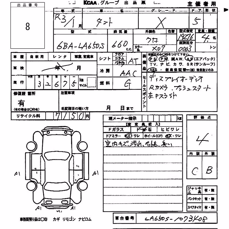 DAIHATSU TANTO